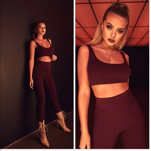 White Fox Boutique Knit Top Knit Leggings Set - Picture 3 of 8